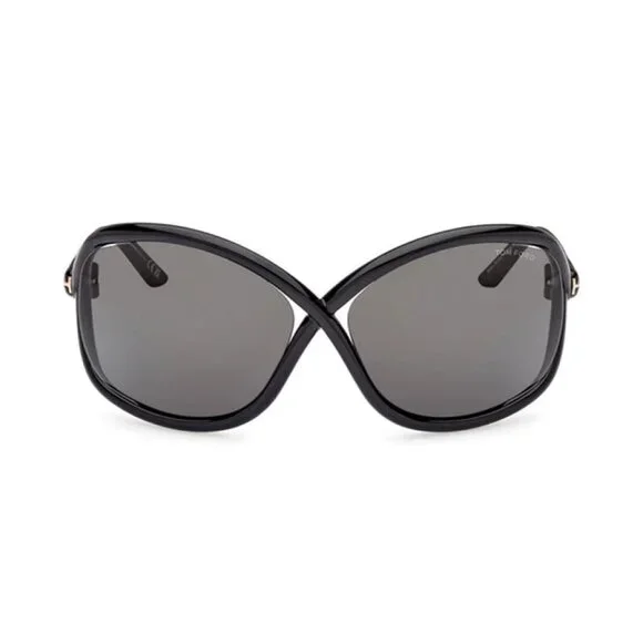 NEW TOM FORD FT1068/S 01A SUNGLASSES TF1068 01A BLACK WOMEN  display picture 1